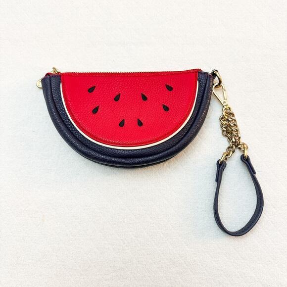 Charming Charlie Watermelon Purse 5x9 Wristlet - Picture 4 of 5